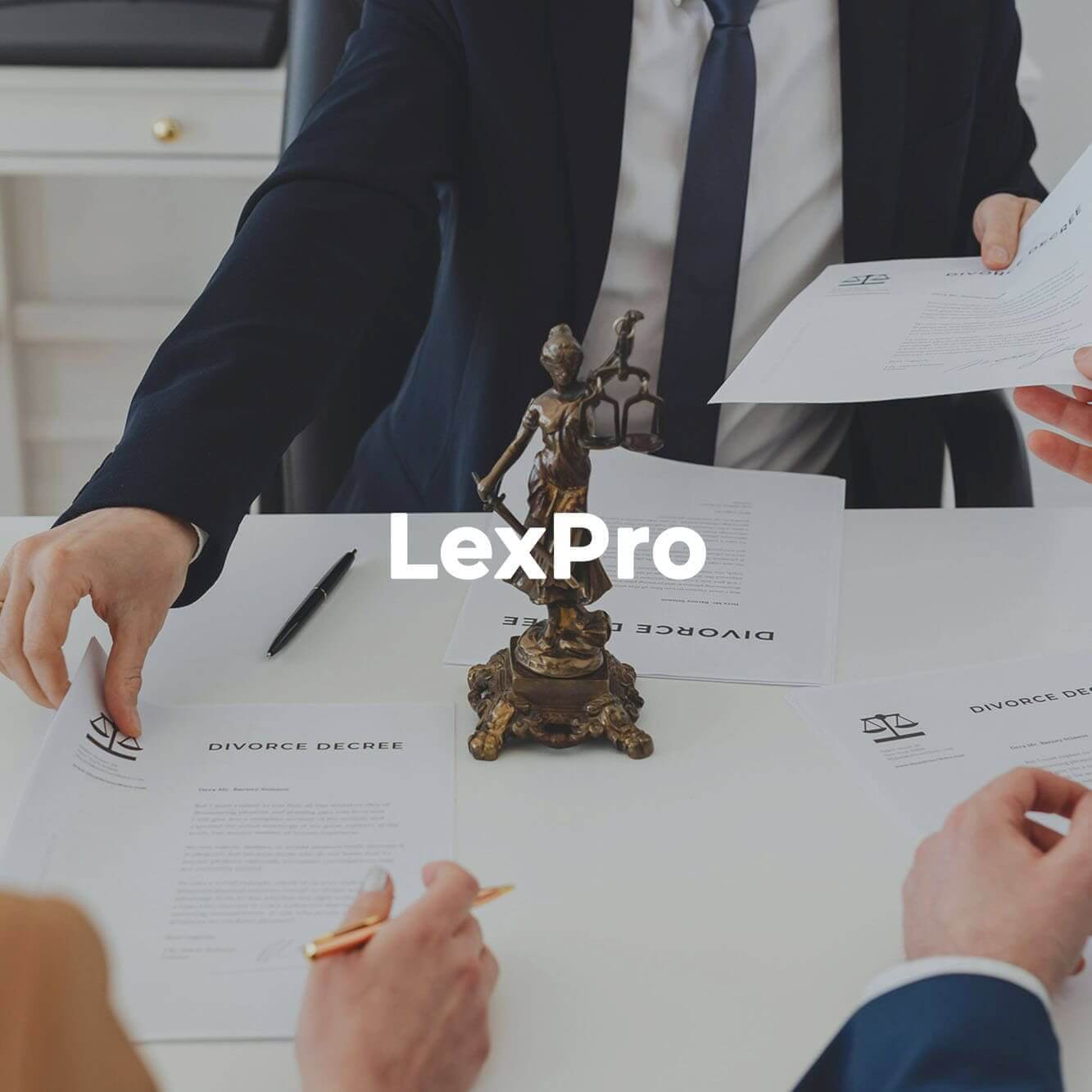 LexPro law firm website design project